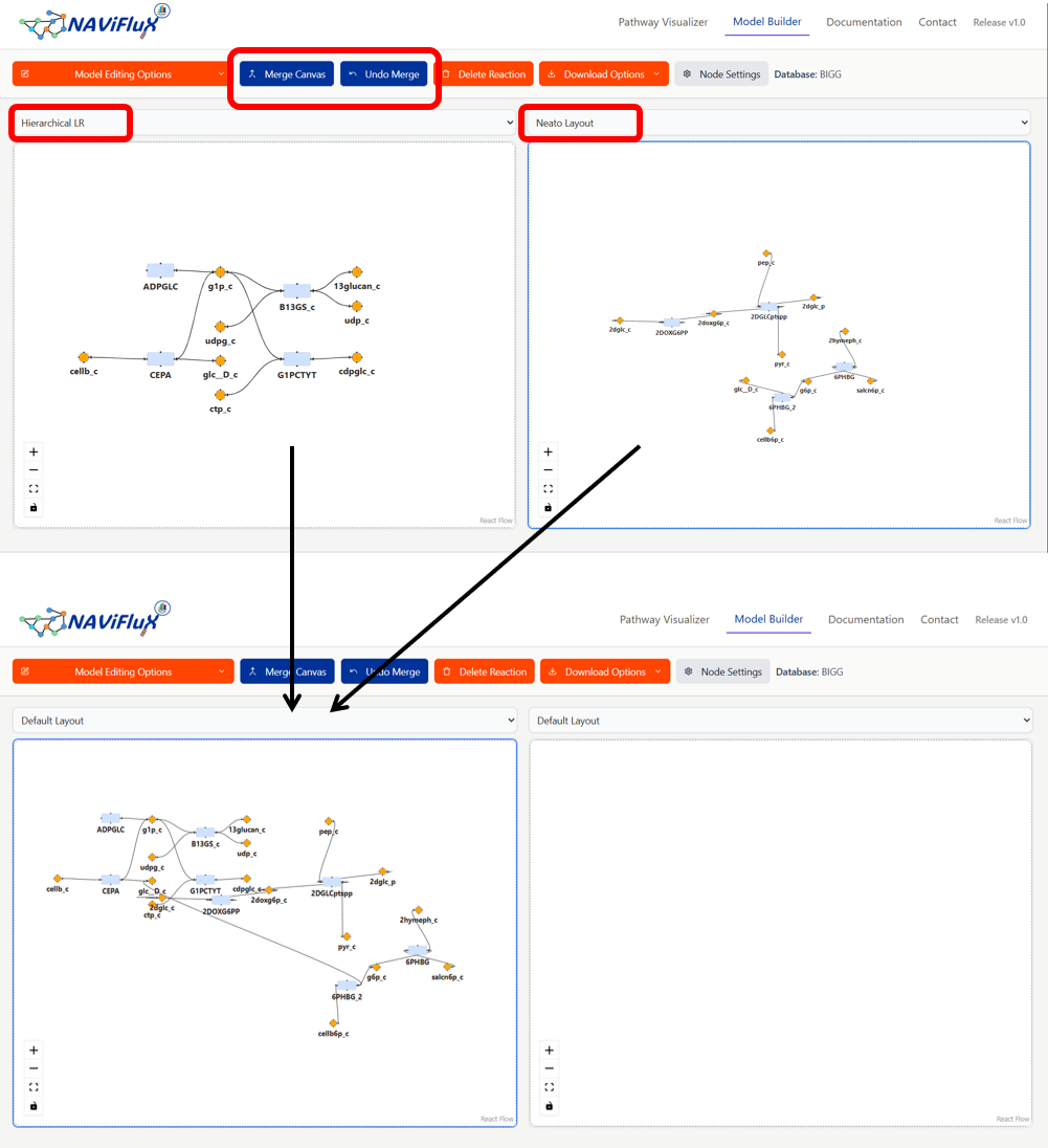 Show the merge button